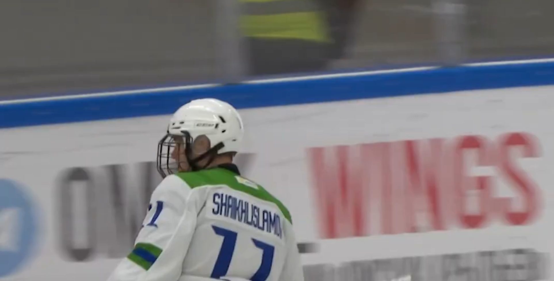 The Calgary Flames select Alan Shaikhlislamov 55th overall in the 2026 NHL Draft